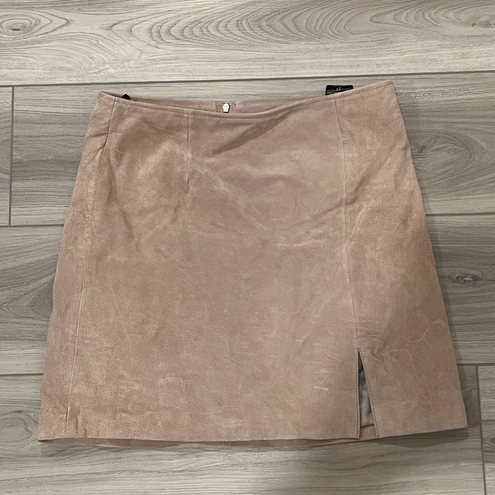 Blank NYC Suede Mini Skirt